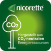 Hergestellt aus CO₂-neutralen Energieressourcen