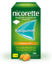 nicorette Nikotinkaugummi freshfruit 4 mg für starke Raucher